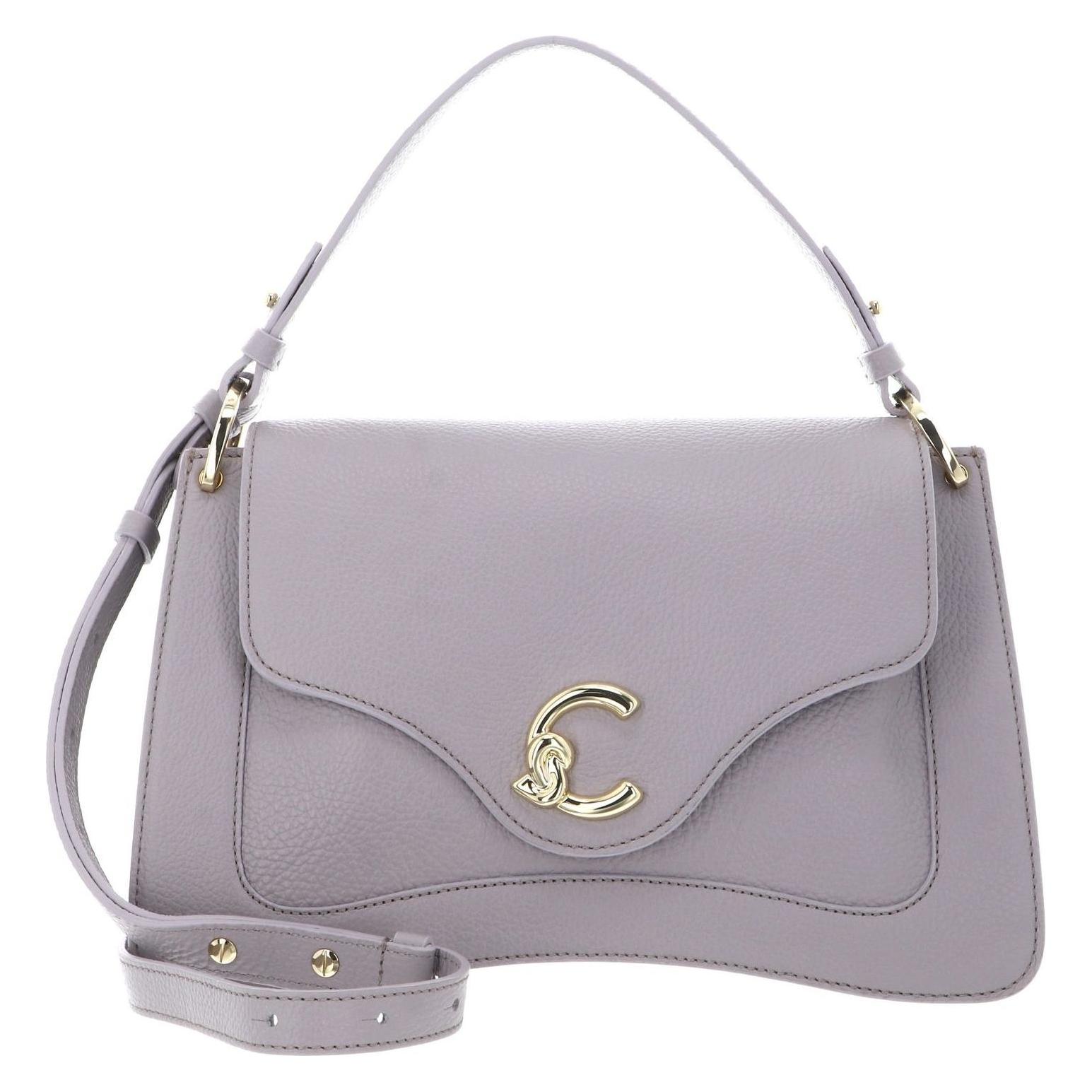 Coccinelle, Damen, Handtasche, C-Me Handbag Grained Leather, Rosa