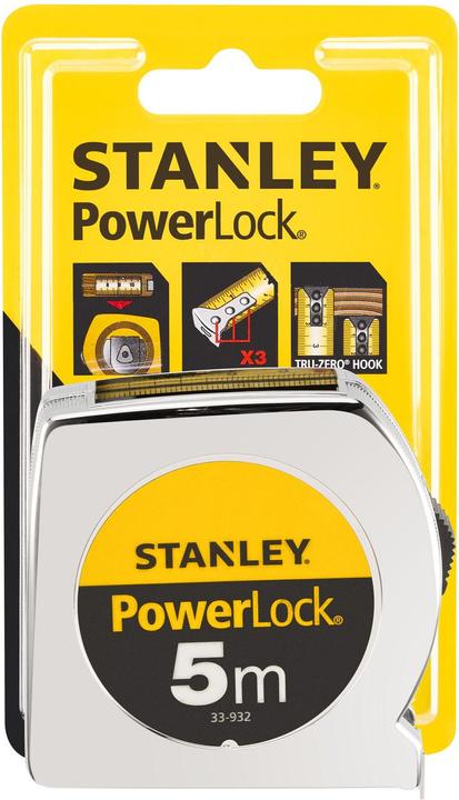 Actual product image Stanley Pocket roller tape measure (Metric)