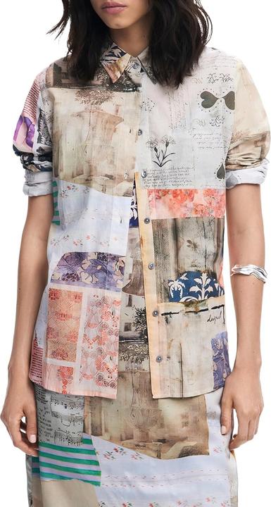 Immagine prodotto Desigual Camicia a Maniche Lunghe Donna Beige (S)