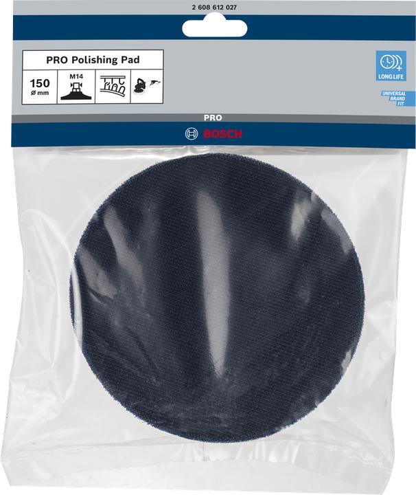 Produktbild Bosch Professional Zubehör Stützteller M 14, Ø 150 mm, mit Klettverschlusssystem