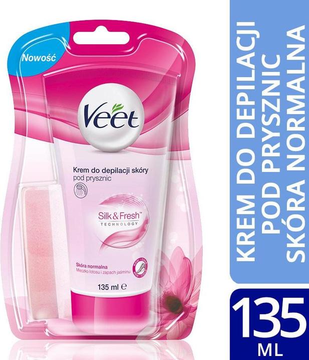 Immagine prodotto Veet Crema depilatoria In Shower 135 ml (135 ml, 1 x)