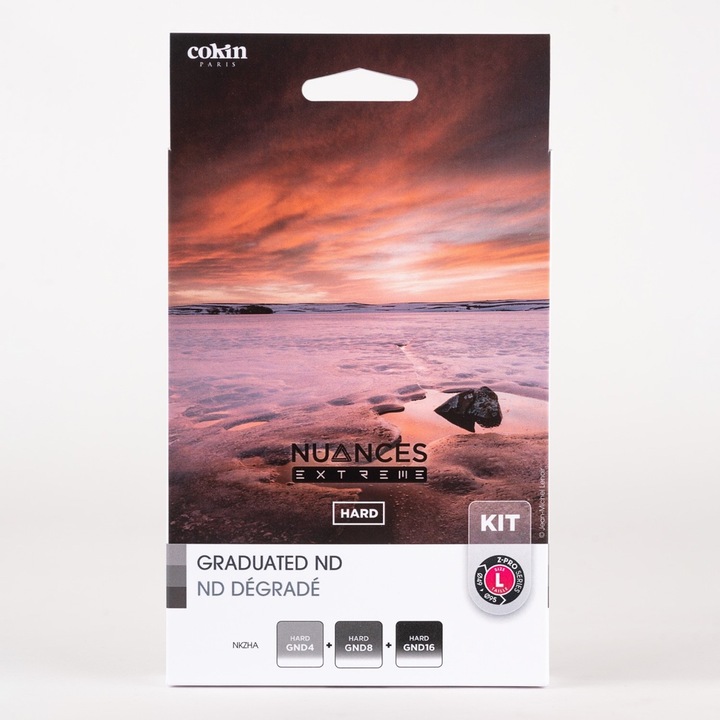Produktbild Cokin Nuances Verlaufsfilter Kit Hard Extr. (GND4H/8H/16H) (Serie Z (L-Size)) (Neuheit) (ND- / Graufilter)
