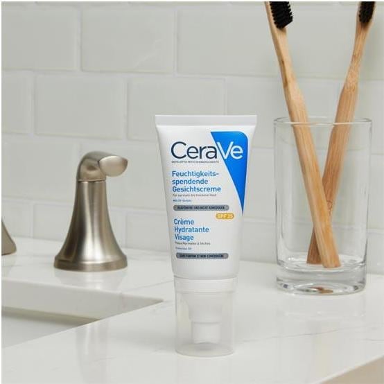 Image du produit CeraVe Crème hydratante visage SPF30 crème (52 ml, Crème de jour, SPF 25)