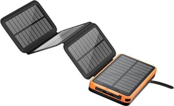 Actual product image Lippa 20,000 mAh 7W Foldable Solar Powerbank Powerbank (battery) - 20000 mAh (20000 mAh, 7 W)