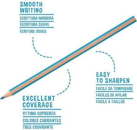 Actual product image Carioca Farbstift Supercolor E-24 (24x)