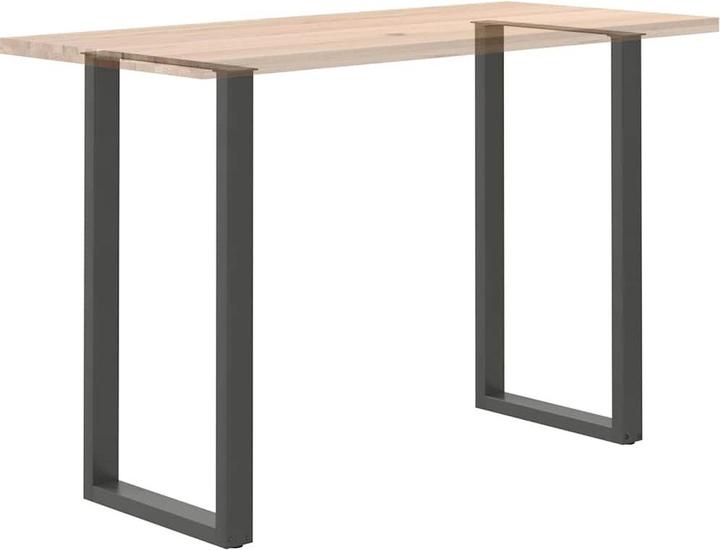 Image du produit vidaXL Pieds de table basse en U 2 pcs. Anthracite 60x(110-111) cm Pied de table en acier