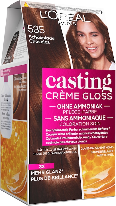 Immagine prodotto L'Oréal Paris Crema Gloss per la colata (535 Chocolat)