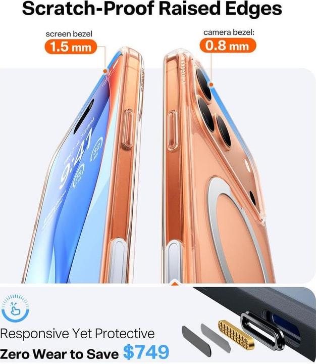 Actual product image Torras Ostand Spin Series (Apple iPhone 17 Pro)