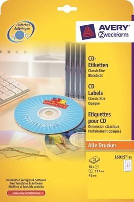 Produktbild Avery CD-Etiketten