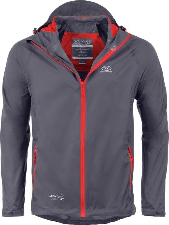 Produktbild Highlander Stow & Go Charcoal Packaway Jkt - S (S)