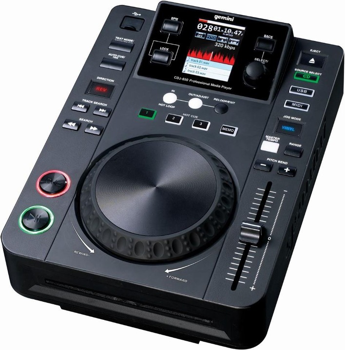 Actual product image Gemini Cdj-650