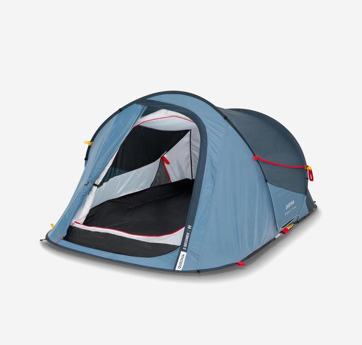 Image du produit Quechua 2 Seconds 2P (Tente instantanée, 3 kg, 2 personnes)