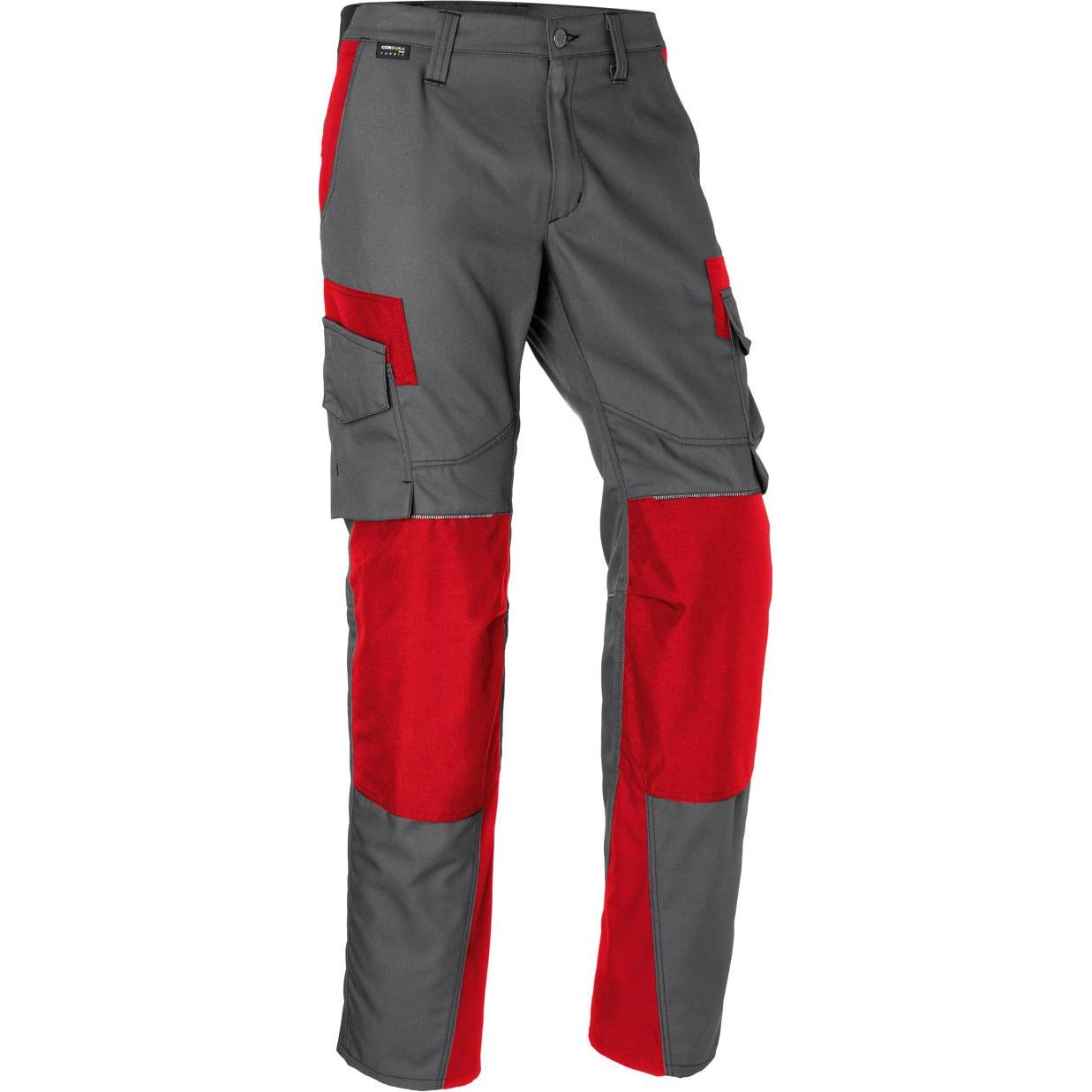 Kübler, Arbeitshose, Innovatiq Hose Anthrazit/Mittelrot 56 (56)