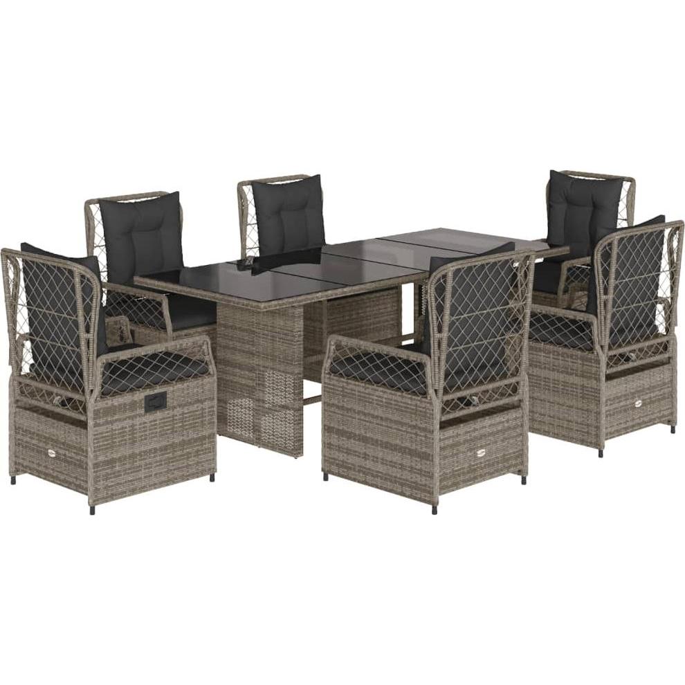 VidaXL, Gartentisch + Balkontisch, Kaylynn (80 cm)