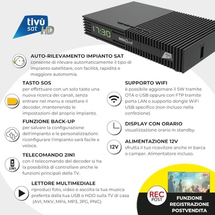 Produktbild Digiquest TIVùSAT TI9 (DVB-S2)