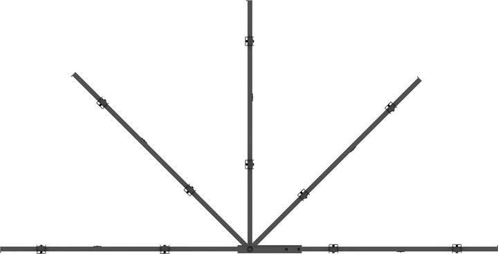 Image du produit Multibrackets Bras oscillant (Mur, 25 kg, 26" - 47")