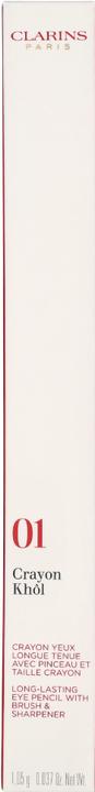 Image du produit Clarins Crayon Khol Long-Brush & Sharpener (01 Noir de carbone)