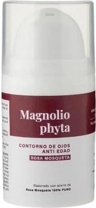 Image du produit Magnoliophytha Contour des yeux anti-âge à la rose musquée 15ml (Crème pour les yeux, 15 ml, Jour + nuit)