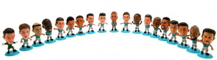 Produktbild Manchester City FC Fussballfigur Champions Soccerstarz 18Erpack