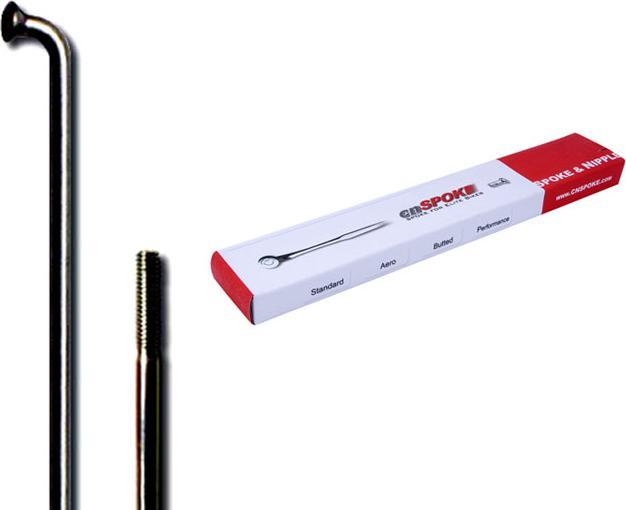 Immagine prodotto cnSpoke Raggi STD14 2.0-2.0-2.0 acciaio inox 298 mm nero + niple 144 pz.