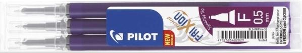 Actual product image Pilot FriXion Refill Point Set Set of 3 (Violet, 0.50 mm, 3 pcs.)
