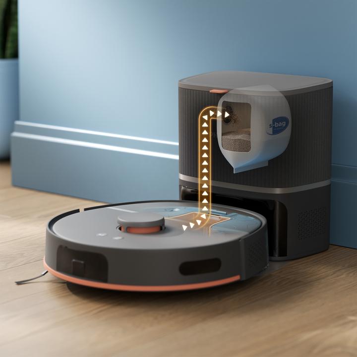 Actual product image Philips XU5100/10 HomeRun 5000 Series Saug-Wischroboter (Vacuum mopping robot)