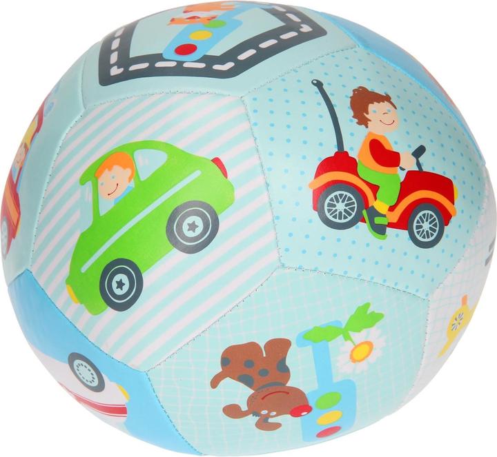Image du produit Johntoy Balle molle Happy World - Rose