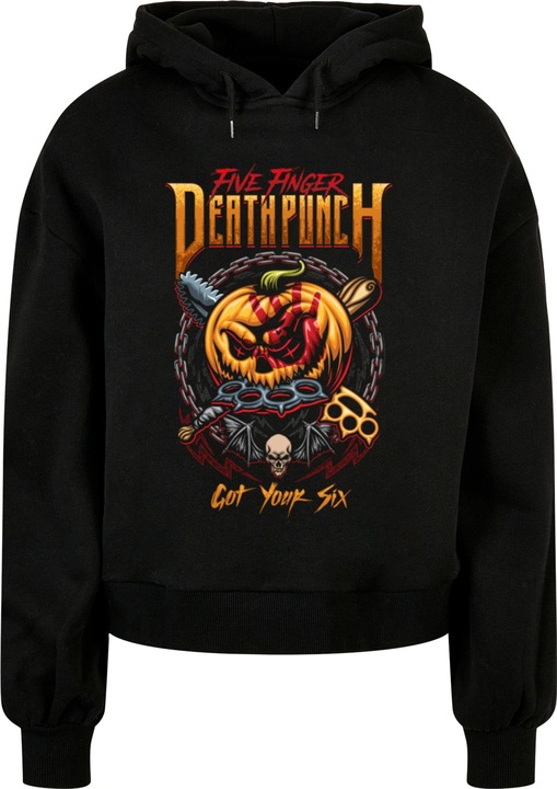 Image du produit Merchcode Ladies Five Finger Death Punch - Got Your Six Sweat à capuche surdimensionné - 121065 (M)