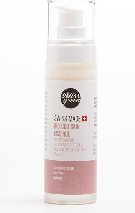 Produktbild My Swiss Green Gesichtscrème Bio CBD Skin Essence 50 ml (50 ml, 24h Creme)