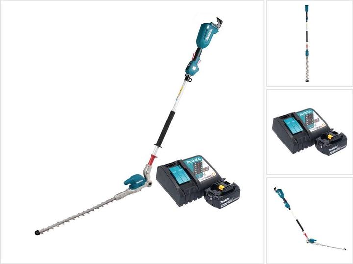 Produktbild Makita DUN 500 WRM Akku Heckenschneider 18 V 50 cm Brushless + 1x Akku 4,0 Ah + LadegerÃ¤t (Akkubetrieb)