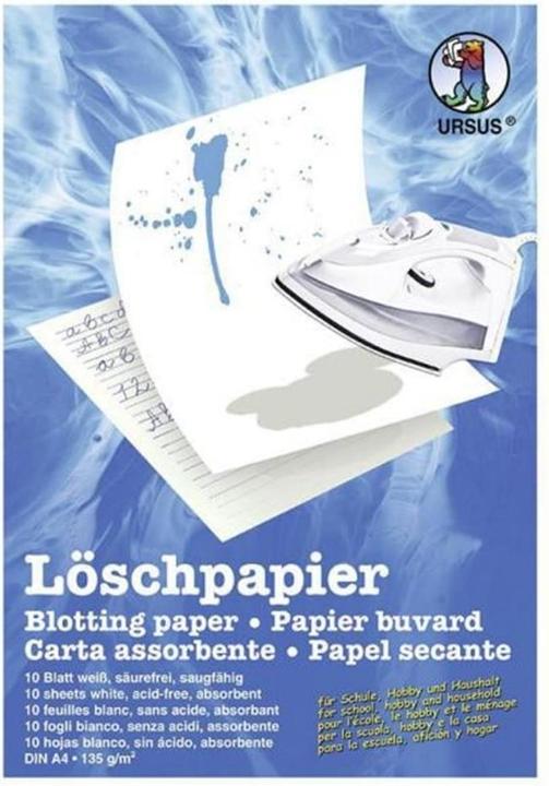 Ursus Löschpapier (135 g/m², 10 x, A4)