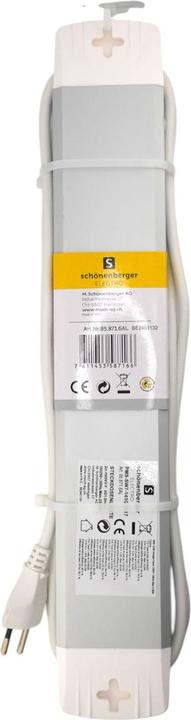 Actual product image Schönenberger Steckdosenleiste (6x, Type 13, 2 m)