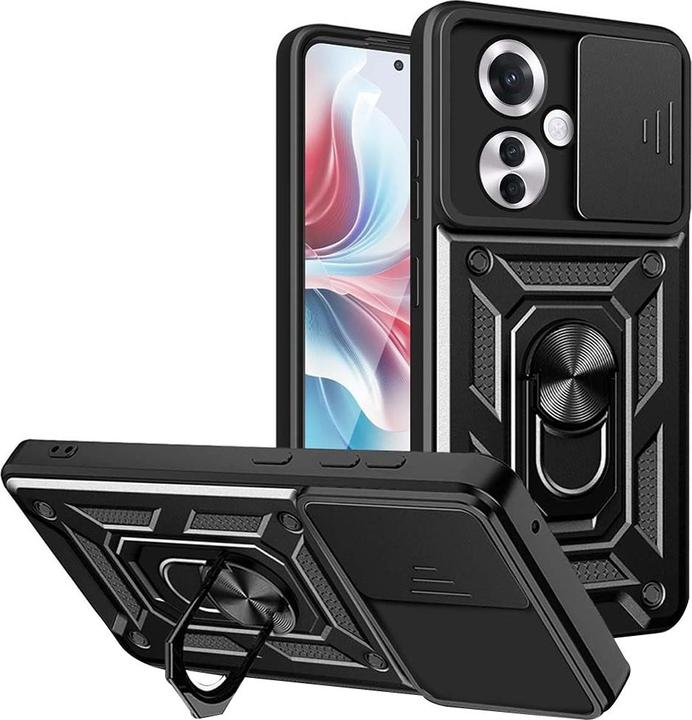 Actual product image Techsuit - CamShield Series - Oppo Reno11 F - Black (Oppo Reno 11)