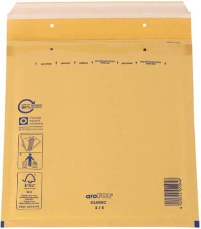 Arofol Luftpolstertasche 10ST braun 240x275 (1 x)