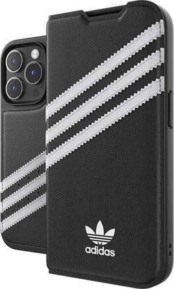 Produktbild adidas OR Booklet Case PU iPhone 14 Pro czarno biały/black white 50196 (Apple iPhone 14 Pro)