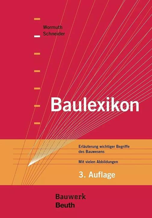 Actual product image Baulexikon (German, Klaus-Jürgen Schneider, Rüdiger Wormuth, 2016)