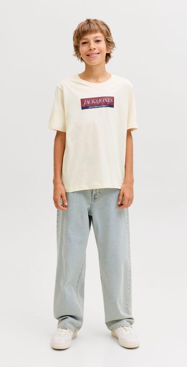 Actual product image Jack & Jones Jorinwood Block Brand Tee Ss Cn Noos Jnr (176)