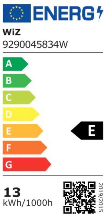 Energie-Label WiZ Tunable White LED (E27, 12.50 W, 806 lm, 1 x, E)