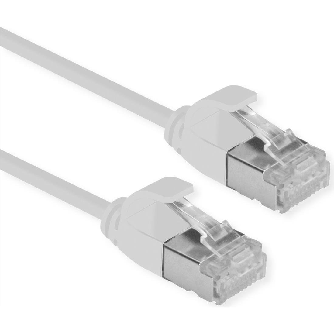 Thumbnail - Roline U/FTP DataCenter Patchkabel Kat.6A (Class EA), LSOH, slim (U/FTP, CAT6a, 1 m), Netzwerkkabel