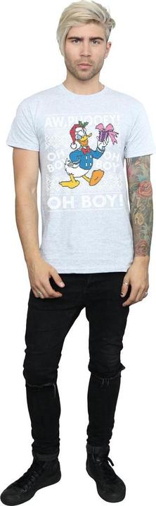 Produktbild Disney Donald Duck Christmas Fair Isle TShirt (XL)
