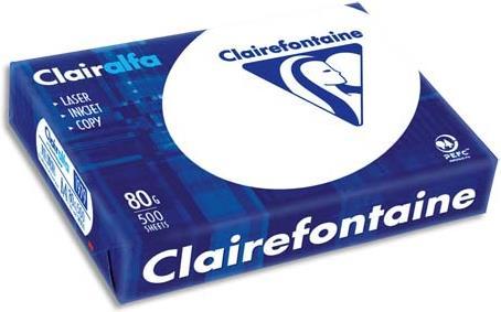 Produktbild Clairefontaine Clairalfa (80 g/m², 500 x, A4)
