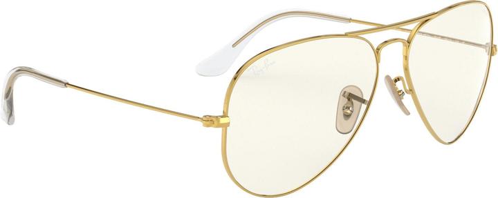 Actual product image Ray Ban Aviator sunglasses - Gold