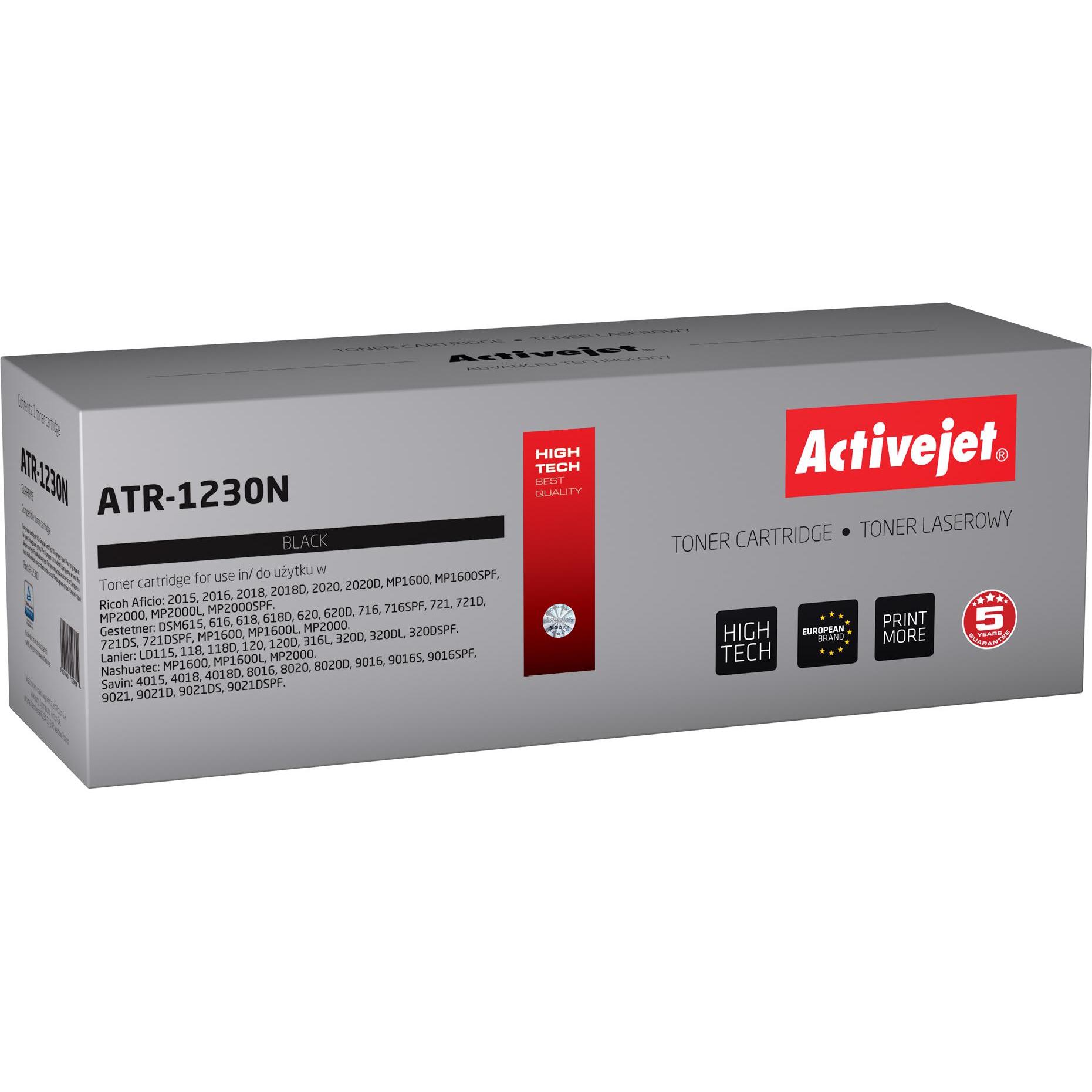 Activejet, Toner, ATR-1230N - 9000 Seiten - Schwarz - 1 Stück(e) (BK)