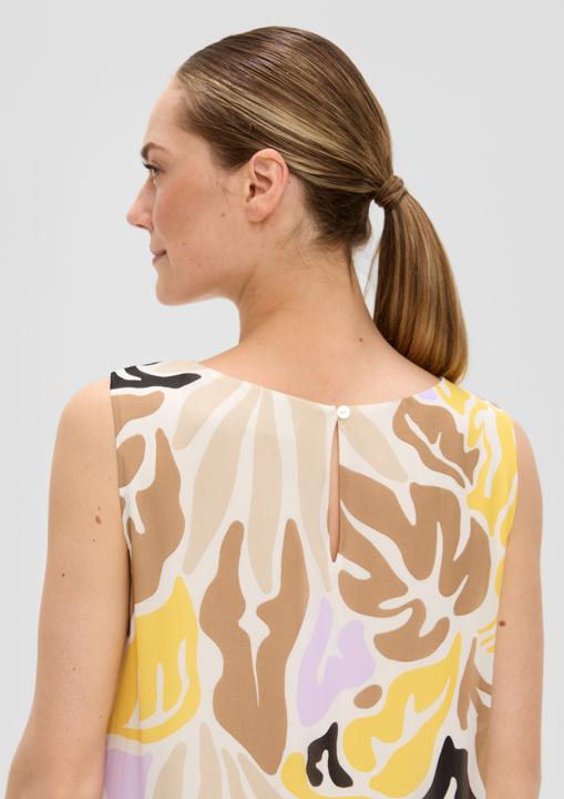 Actual product image S.Oliver Kleid Knieumspielendes Chiffon-Kleid mit Volants (34)