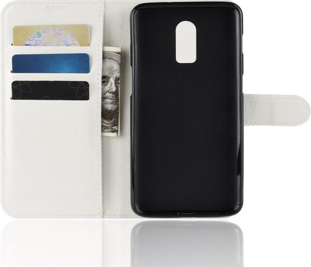 Produktbild MU Classic Litchi Leder Bookcover Series (OnePlus 6T)
