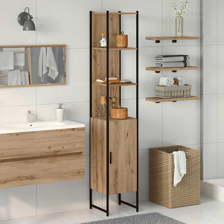 Produktbild vidaXL Badezimmerschrank (33 x 33 x 185.50 cm)