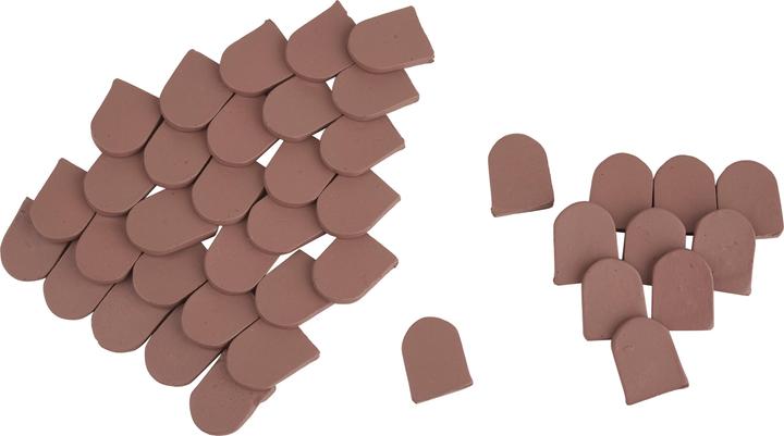 Actual product image VBS Mini shingle, 40 pieces, approx. 18x14mm