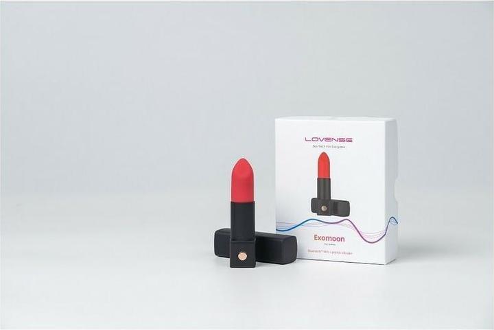 Actual product image Lovense Exomoon Lippenstift-Vibrator