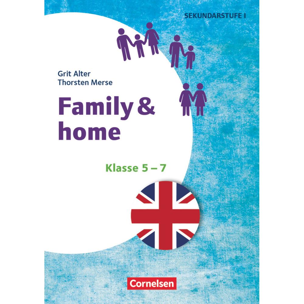 Themenhefte Fremdsprachen SEK I - Englisch. Klasse 5-7 - Family & Home. Kopiervorlage, Schulbücher von Thorsten Merse, G...