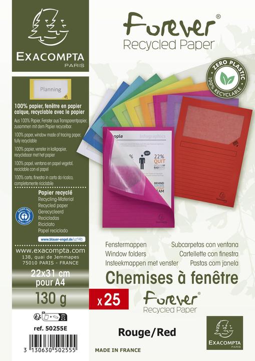 Immagine prodotto Exacompta Scrapbook - Copertine di file (A4, 25x)